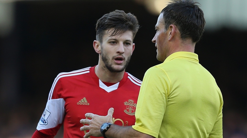 Saints took exception to comments made by referee Mark Clattenburg to Adam Lallana