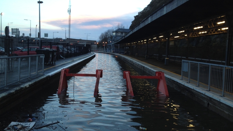 Waterford was among the areas badly hit by storms over the last few days