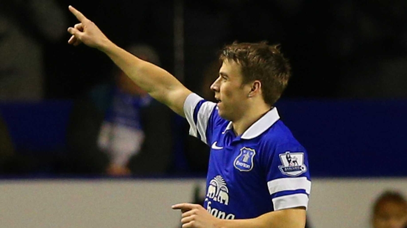 Seamus Coleman was on the scoresheet for Everton yesterday