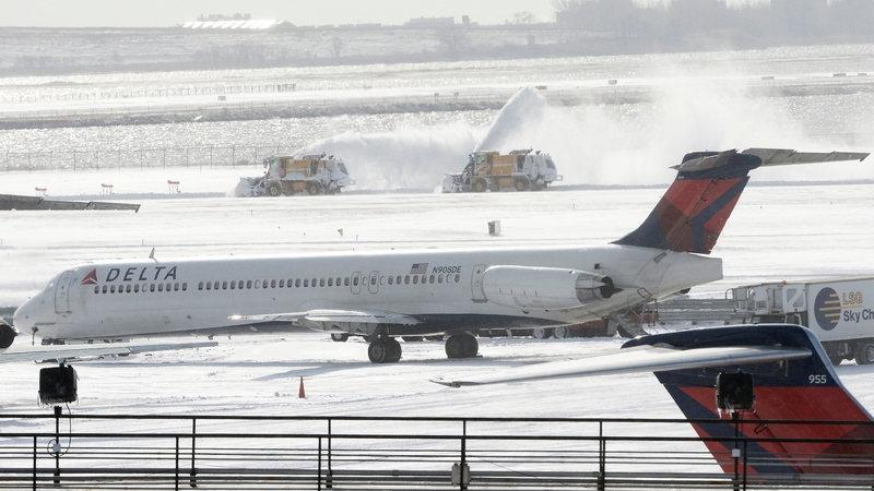 Hundreds of domestic and international flights have been cancelled