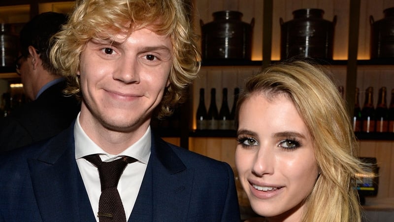 Evan Peters and Emma Roberts are engaged