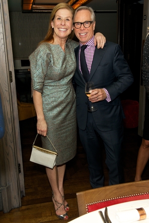 Jo Levin and Tommy Hilfiger