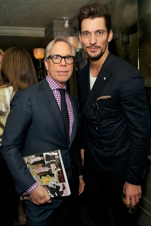 Tommy Hilfiger and David Gandy