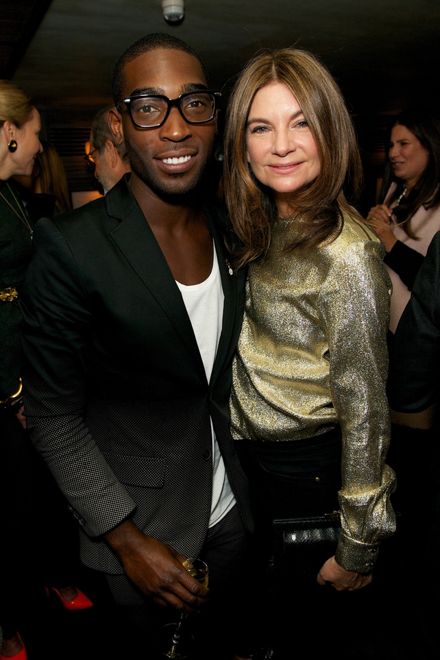 Tinie Tempah and Natalie Massenet