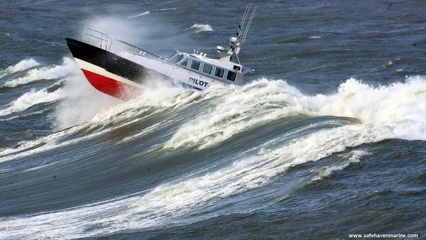 Met Éireann recorded waves of almost 20m high