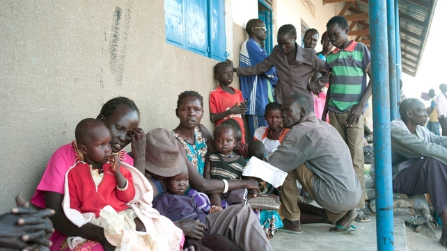 MSF staff in Awerial are providing around 200 medical consultations each day (Pic: MSF/Jacob Simkin)