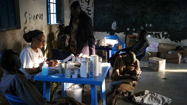 Since the beginning of the crisis, an emergency team from MSF has been supporting Awerial’s two Ministry of Health clinics (Pic: MSF/Jacob Simkin)