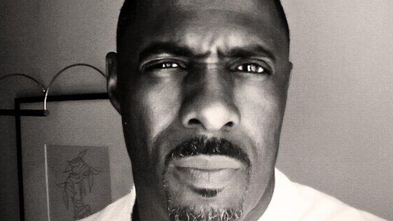 Idris Elba's 'Lutherrage' pic!