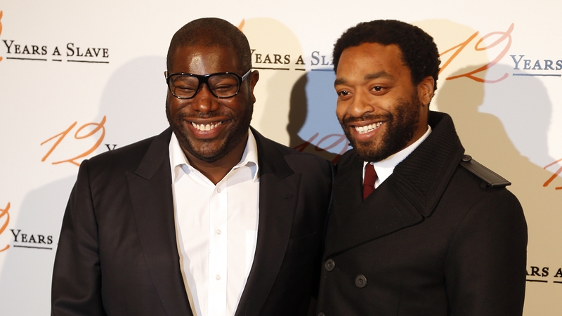 Steve McQueen and 12 Years A Slave star Chiwetel Ejiofor