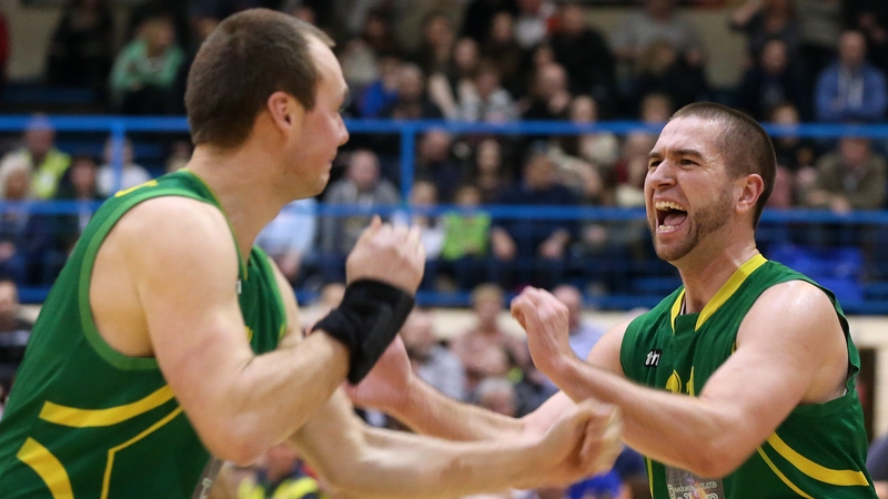 Dublin Inter celebrate victory over Bord Gais Neptune