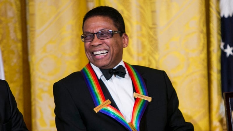 Herbie Hancock in recent years - Now aged 79, as a 24-year-old he released one of his greatest albums, Empyrean Isles.