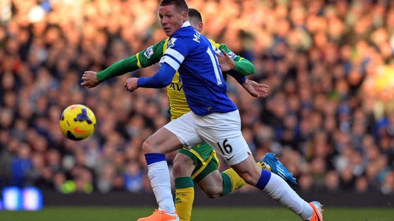 James McCarthy will have another Republic of Ieeland team-mate with the signing of Aiden McGeady