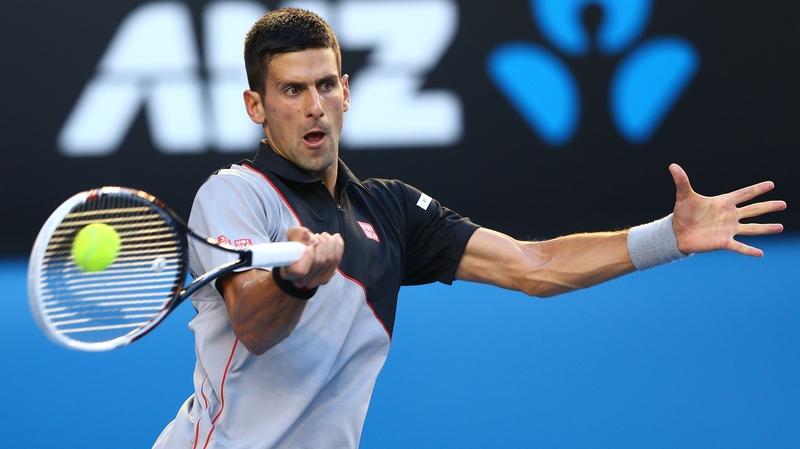 Novak Djokovic is going for his fourth straight Australian Open title