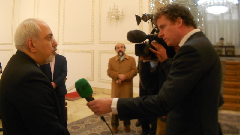 Mohammad Javad Zarif says the Iranian people require and demand respect for their rights