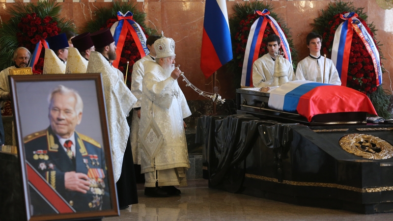 Mikhail Kalashnikov died in December