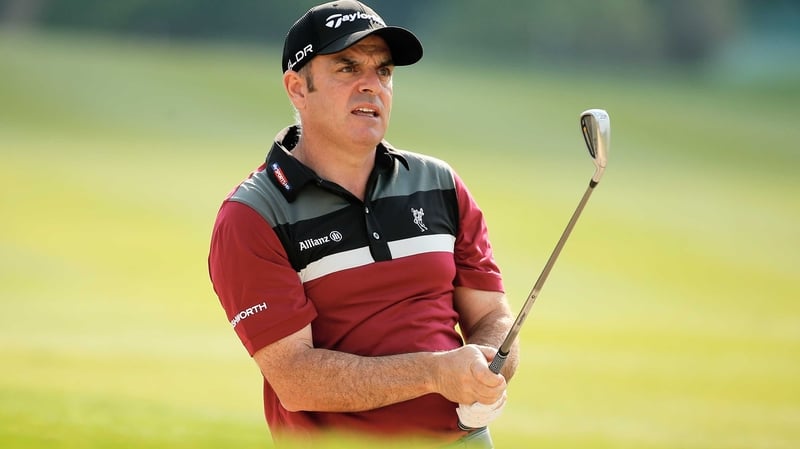 Paul McGinley shot a four-under 68 in his opening round