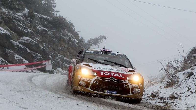 Kris Meeke and Paul Nagle face four more stages on the final day of the Monte Carlo Rally on Saturday