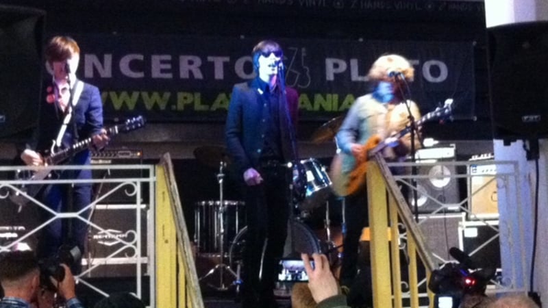 The Strypes on stage at Groningen