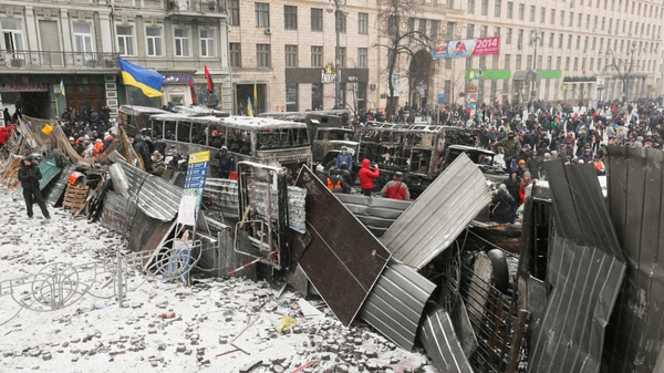 There has been two months of demonstrations against the president refusing to sign EU pact