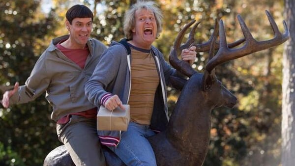 Jim Carrey and Jeff Daniels are back as Harry and Lloyd in Dumb And Dumber To