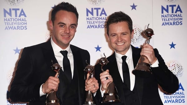 Tea-time telly titans Ant and Dec