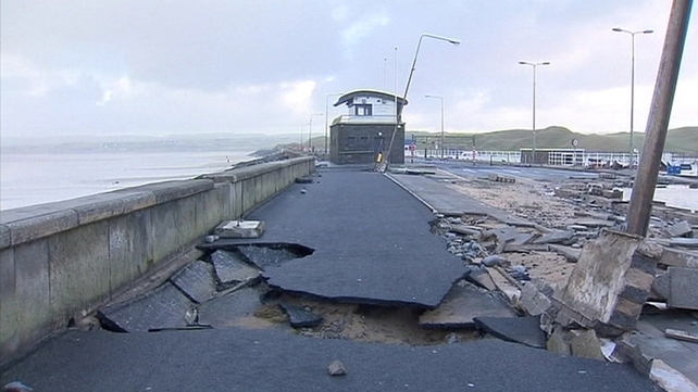 There were dramatic scenes around the country after the recent storms