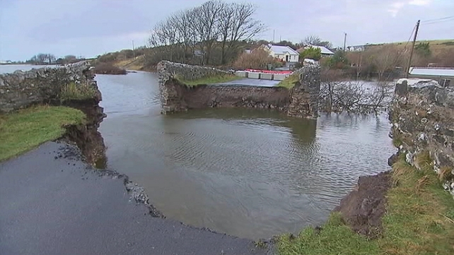 As well as damage to people's personal property, infrastructure and roads suffered major damage