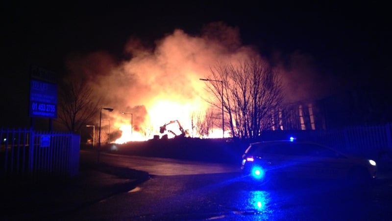 There was an 'extensive' outbreak at an Oxigen waste facility in Ballymount in 2014