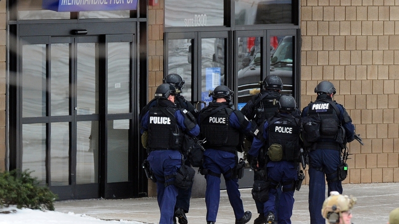Shoppers reported hearing gunfire before fleeing the upscale mall