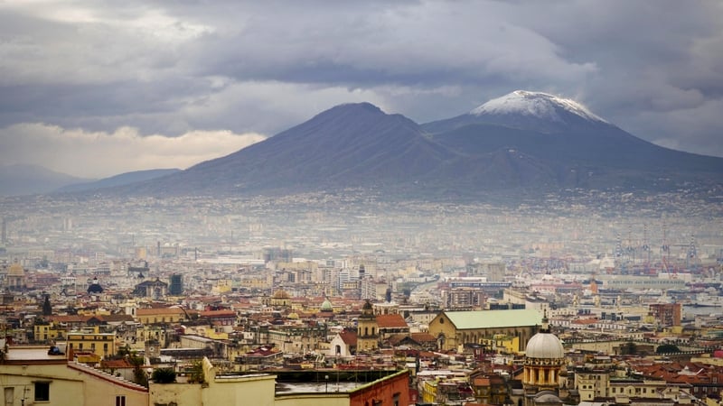 Mount Vesuvius erupted in AD79