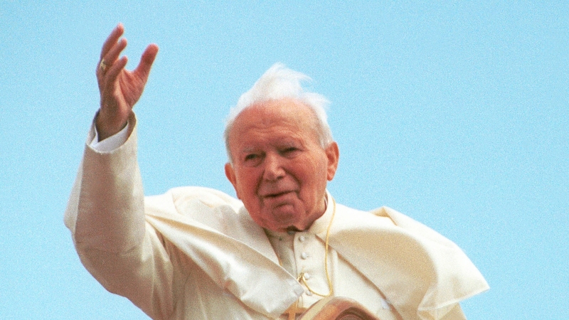 Pope John Paul II reportedly loved to go skiing in Italy