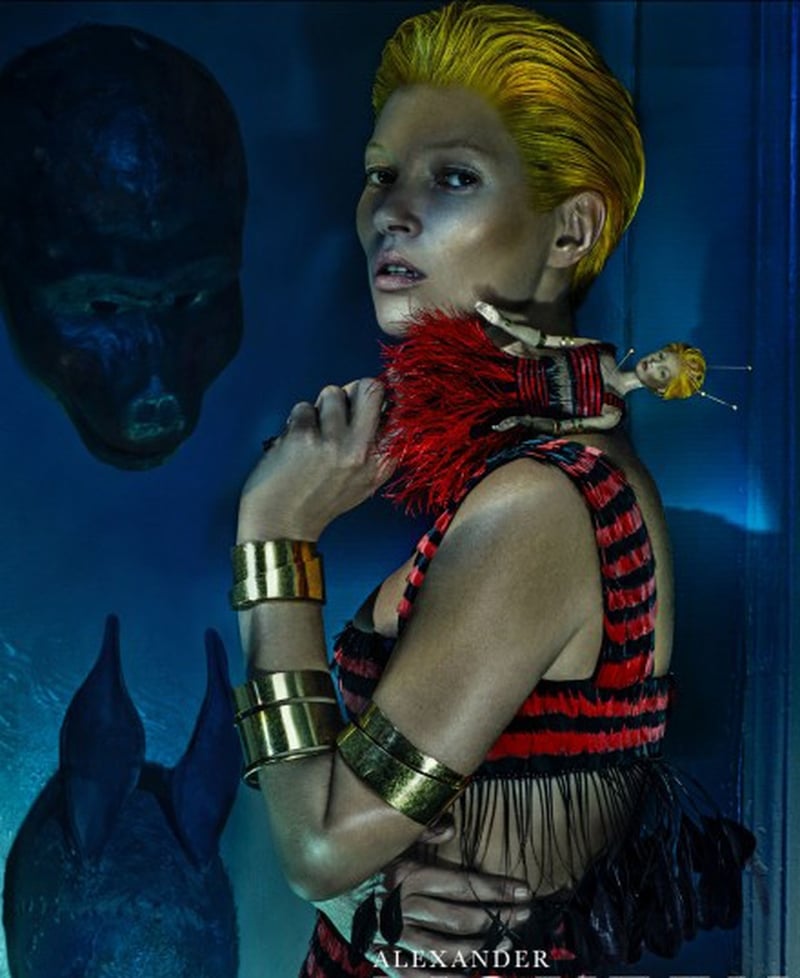 Kate Moss for Alexander McQueen