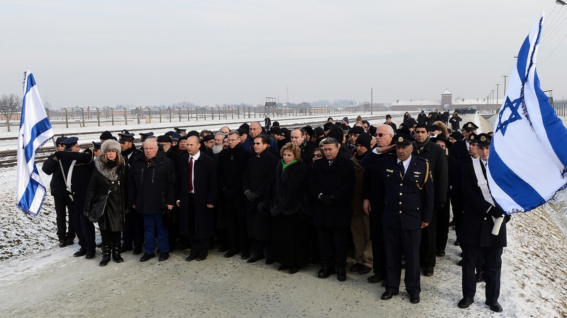 The members of the Knesset also toured the Birkenau concentration camp