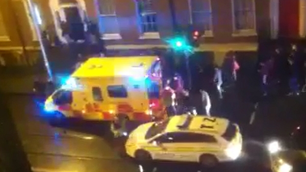 The incident happened outside Copper Face Jacks (Pic: Ryan Harding)