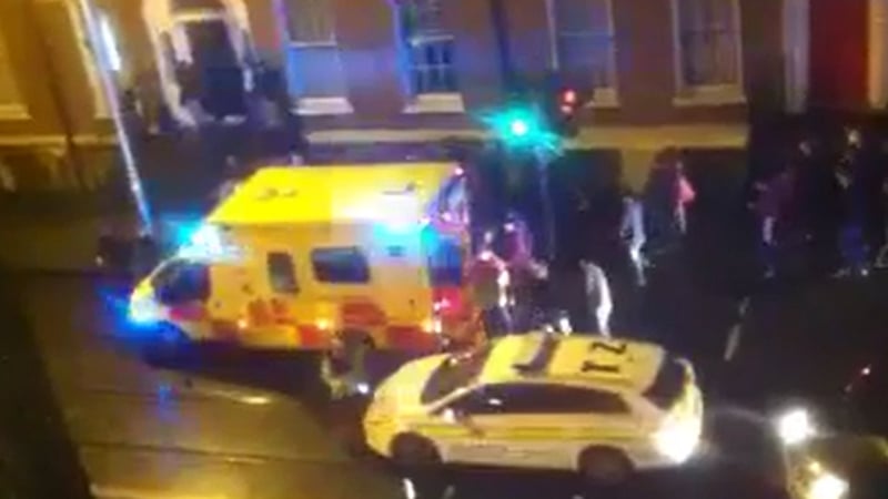 The incident happened outside Copper Face Jacks (Pic: Ryan Harding)