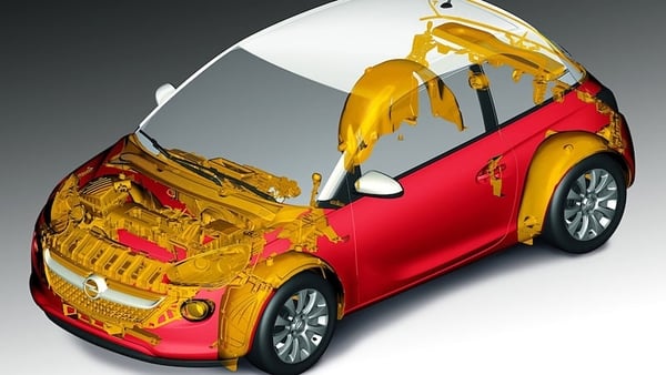 In the compact Opel ADAM, a potentially record-breaking 170 components made of recycled materials are used