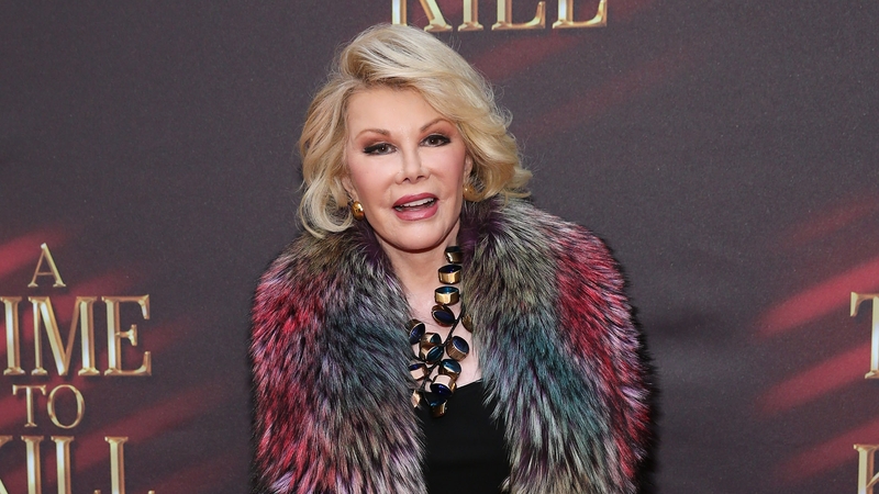 Joan Rivers: ''How can I possibly make jokes about Rihanna if I'm looking like a piece of garbage?"
