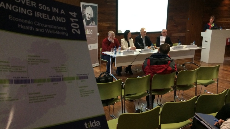 The findings are revealed in the latest report by the Irish Longitudinal Study on Ageing