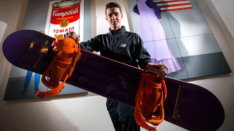 Ireland Winter Olympian Seamus O'Connor, Snowboard Half Pipe & Slopestyle