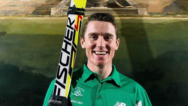 Conor Lyne will carry the flag for Ireland in Sochi