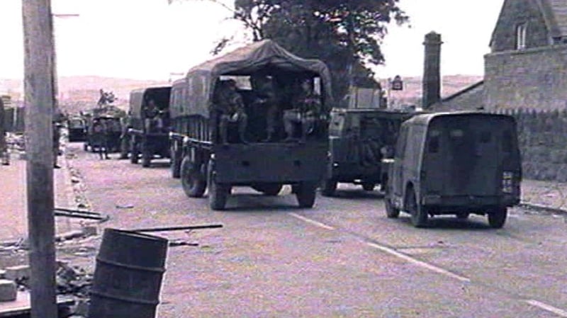 Ten people died after being shot by soldiers over three days of gunfire in August 1971