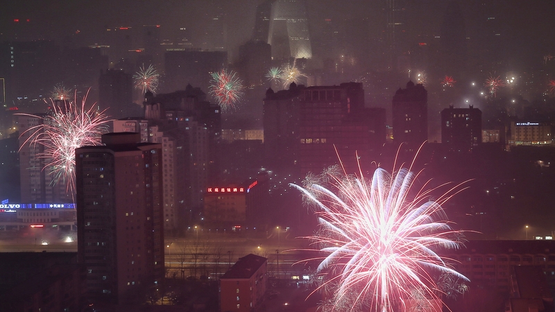 Slower growth in the services sector came ahead of the Lunar New Year, China's biggest holiday