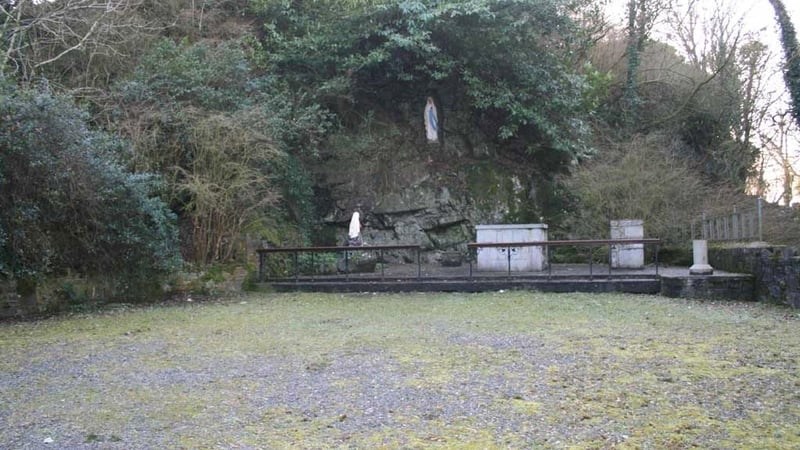 The grotto in Granard, Co Longford, where Ann Lovett gave birth alone.