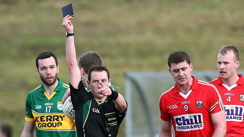 The black card has been one of the main talking points of the Gaelic games season thus far