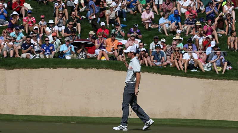 Rory McIlroy: ' It was nice to birdie the last and at least give myself a one-shot lead going into tomorrow'