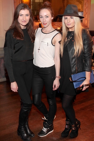 Jenny Drea, January Russell and Louise O'Reilly