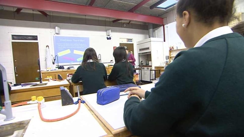 The social class of the school had a significant bearing on whether a student would go to college or not