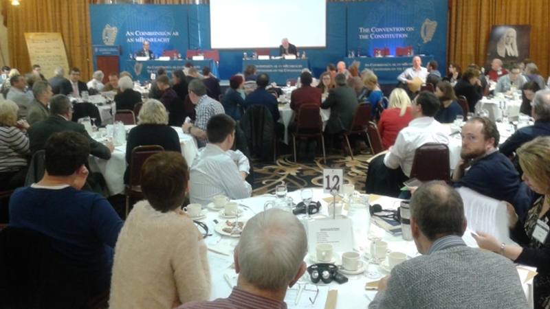 Convention recommended a number of issues including giving TDs a free vote