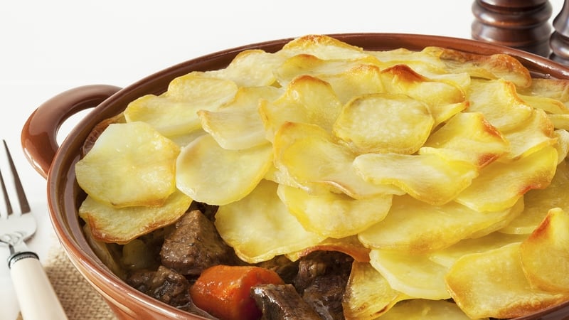 Beef and Stout Hot Pot with Black Pudding: Today