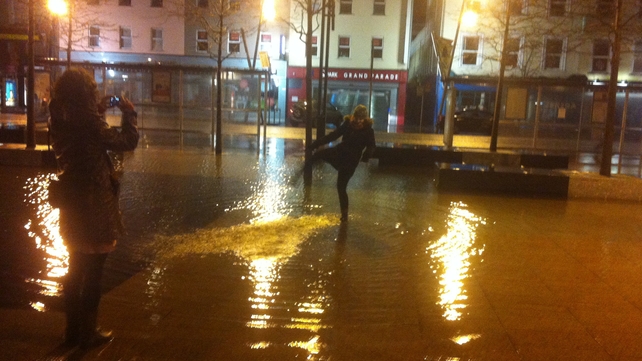 Many people posed for photographs